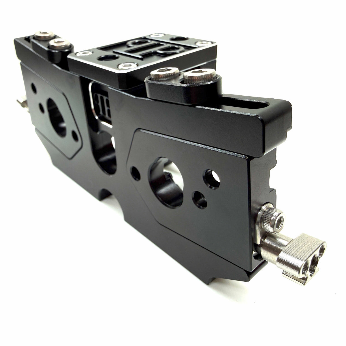 7075 Aluminum Adjustable Dual Motor Mount for ARRMA 6S / 1/7 Scale (Limitless, Infraction, Felony) – Chrome, Silver, Black