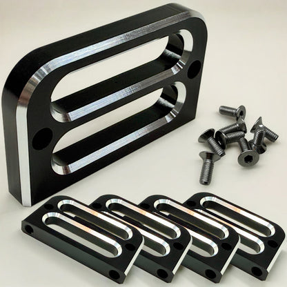 7075 Aluminum Battery Strap Mount KIt For RC Car (4pc)