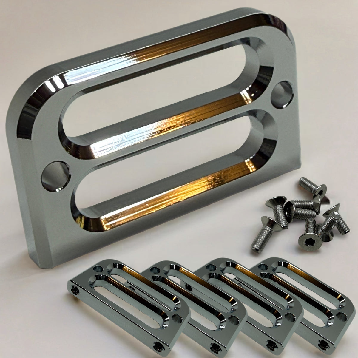 7075 Aluminum Battery Strap Mount KIt For RC Car (4pc)
