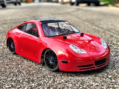 PORSCHE 911 GTS 1/8 SCALE GT RC CAR BODY - 0105