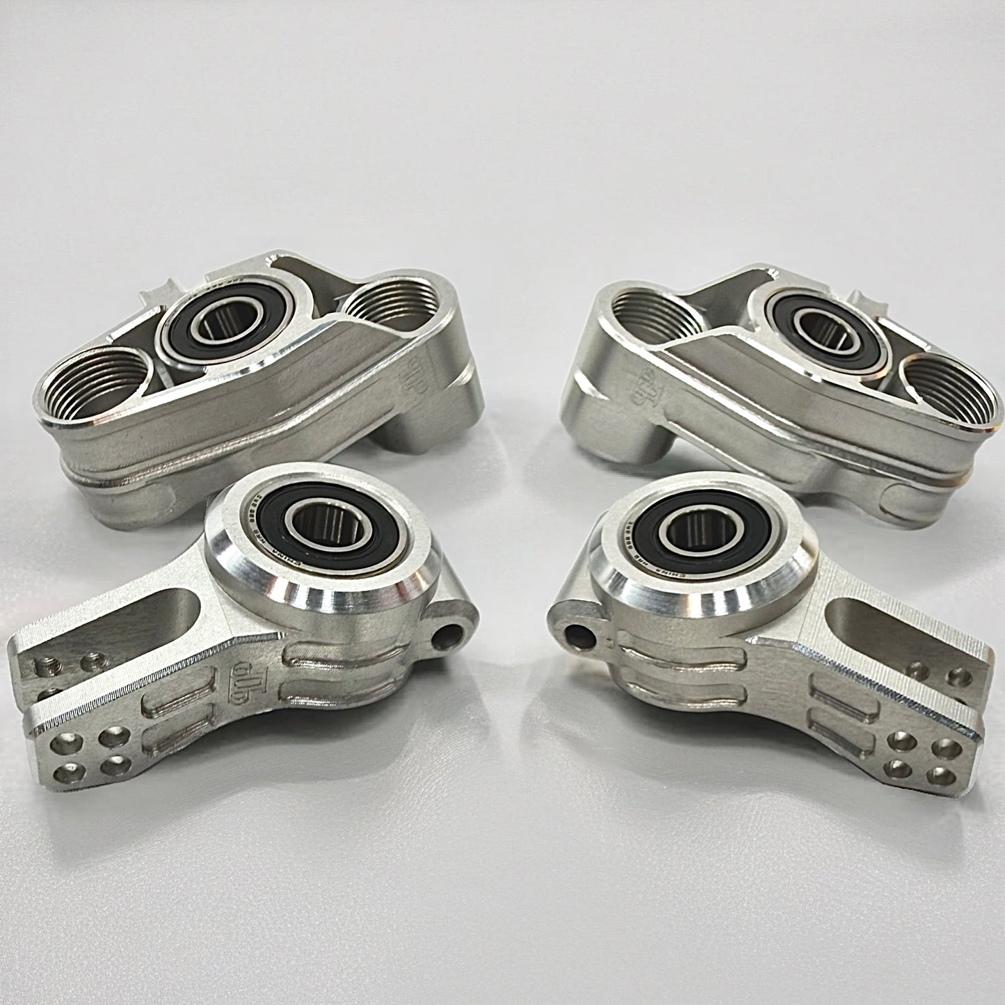 Perfect Pass RC 7075 Steering Knuckle & Rear Hub Carrier Set for ARRMA 6S & 1/7