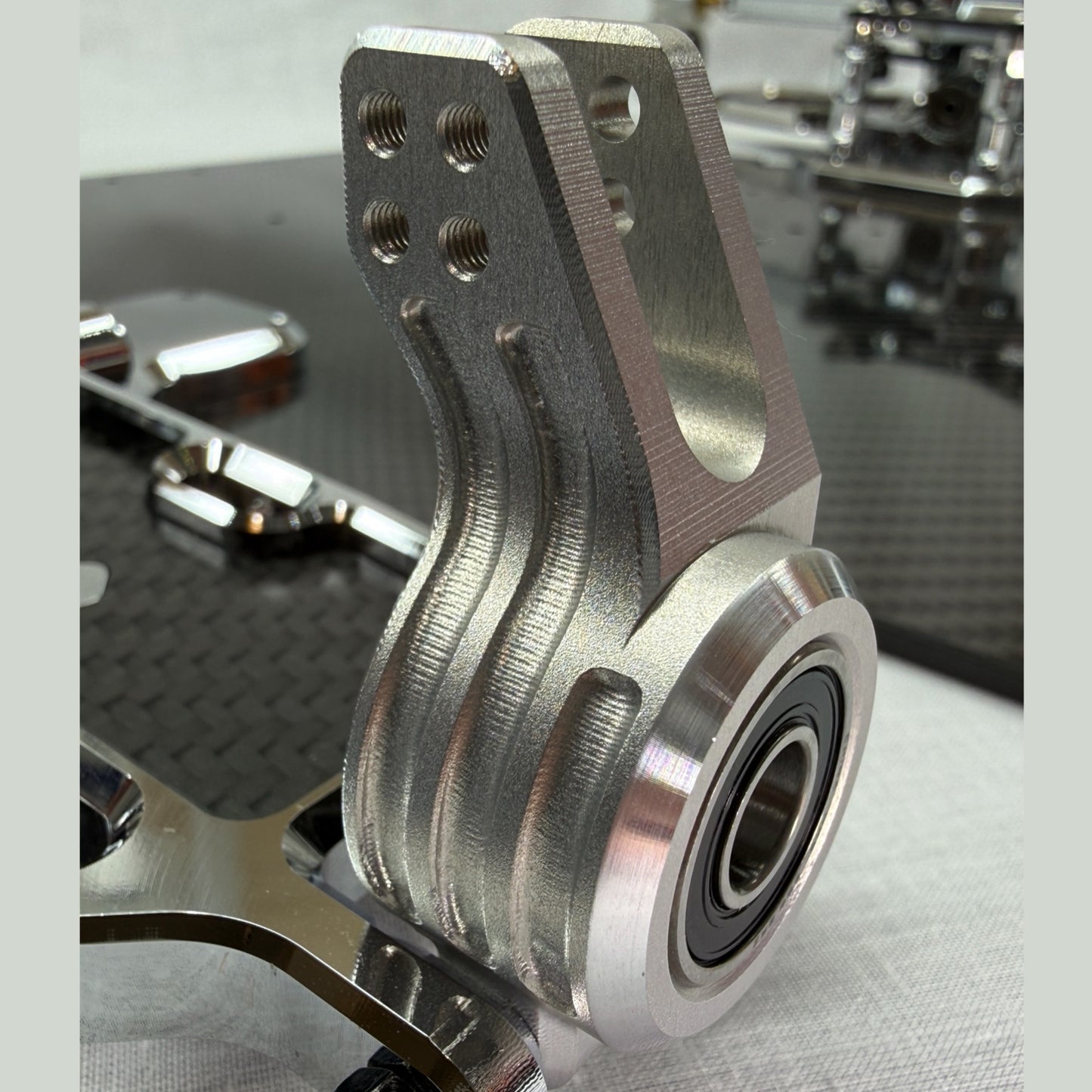 Perfect Pass RC 7075 Steering Knuckle & Rear Hub Carrier Set for ARRMA 6S & 1/7