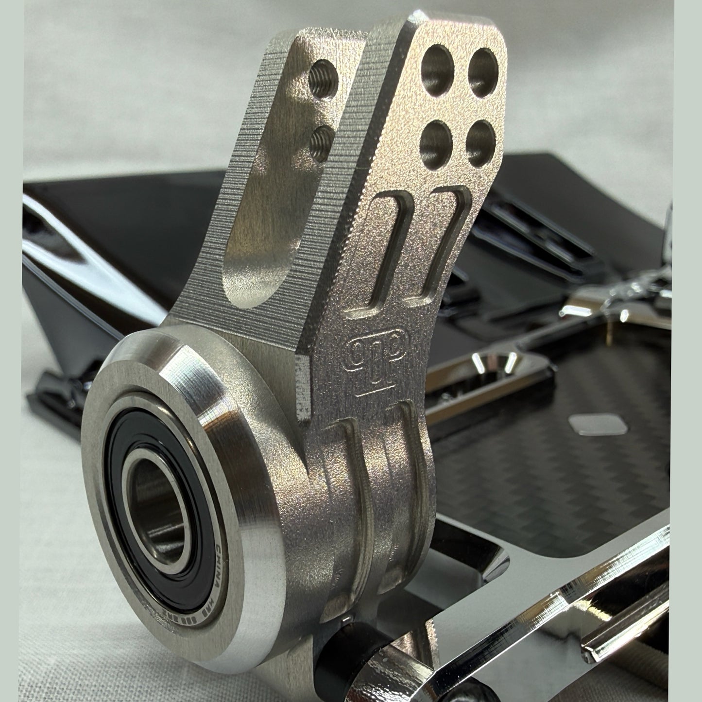 Perfect Pass RC 7075 Steering Knuckle & Rear Hub Carrier Set for ARRMA 6S & 1/7