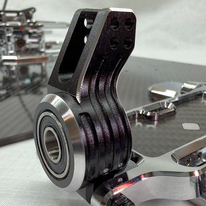 Perfect Pass RC 7075 Steering Knuckle & Rear Hub Carrier Set for ARRMA 6S & 1/7