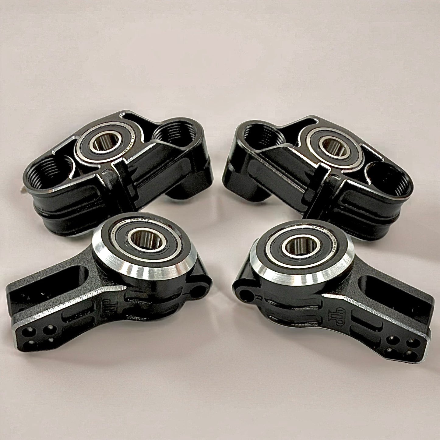 Perfect Pass RC 7075 Steering Knuckle & Rear Hub Carrier Set for ARRMA 6S & 1/7