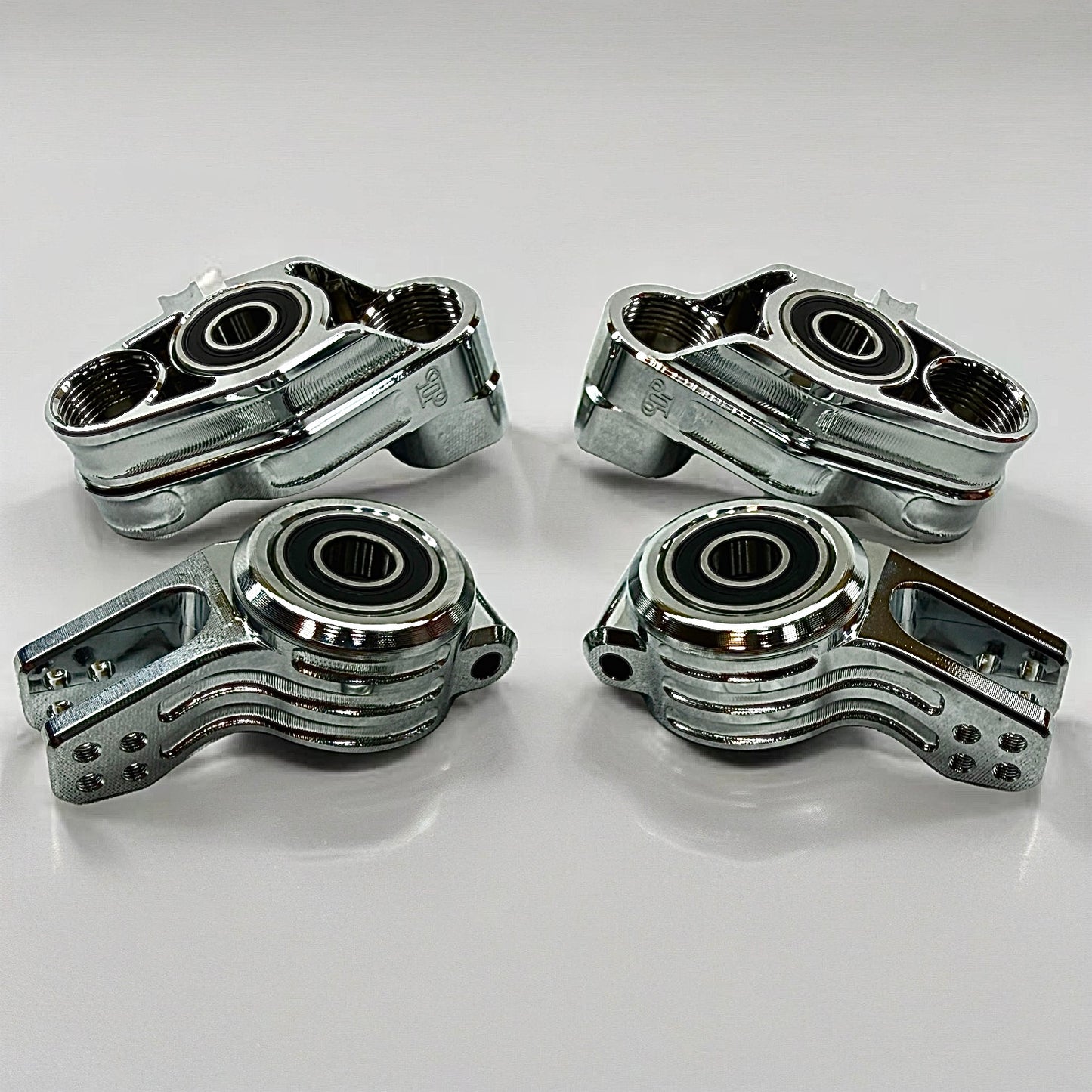 Perfect Pass RC 7075 Steering Knuckle & Rear Hub Carrier Set for ARRMA 6S & 1/7