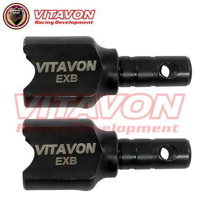 Vitavon Heavy Duty Drive Cups 45# Steel For Arrma 6S EXB Versions Only!