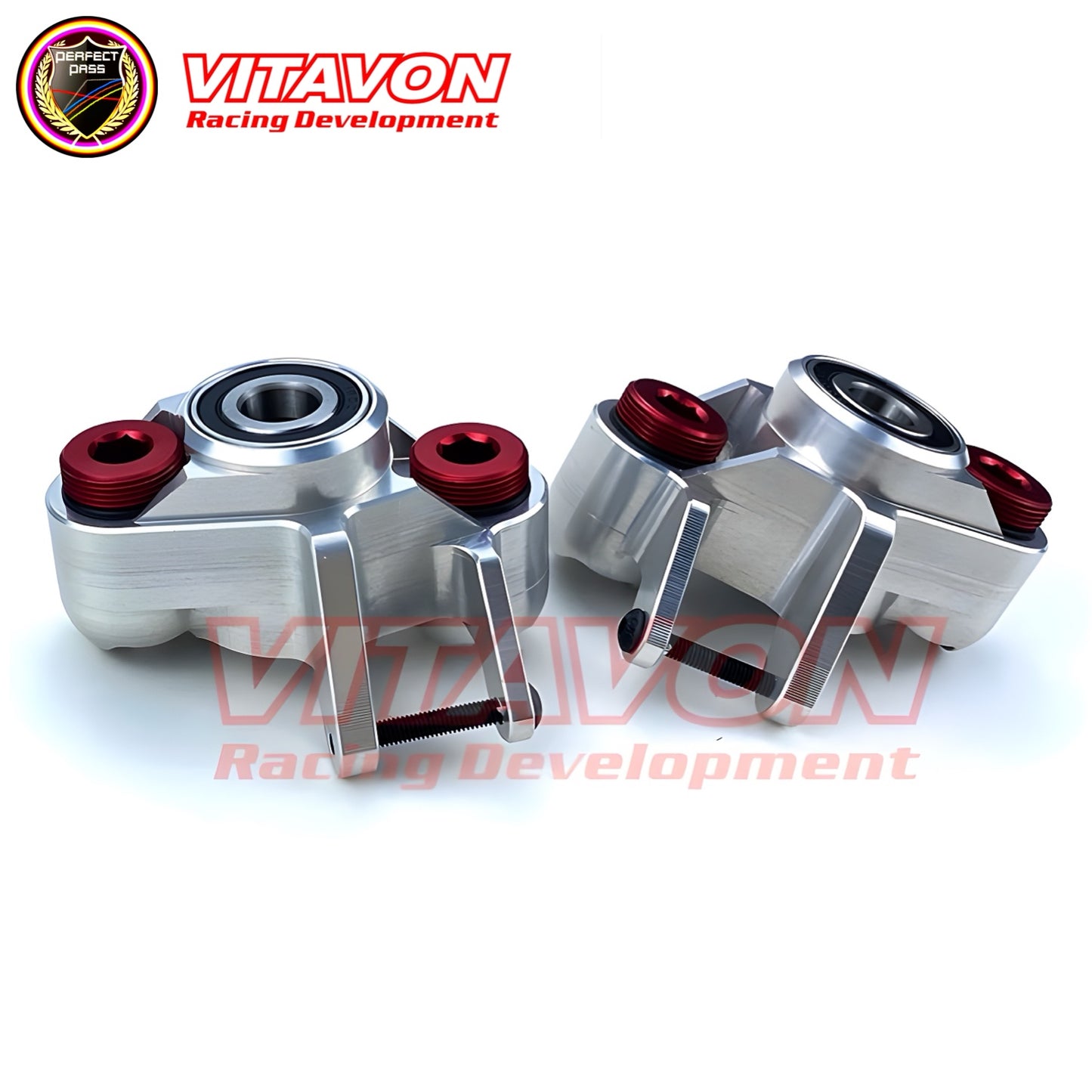 Vitavon Arrma Kraton 8S OutCast 8S CNC 7075 Aluminum Front Knuckles V2 For Arrma 1/5