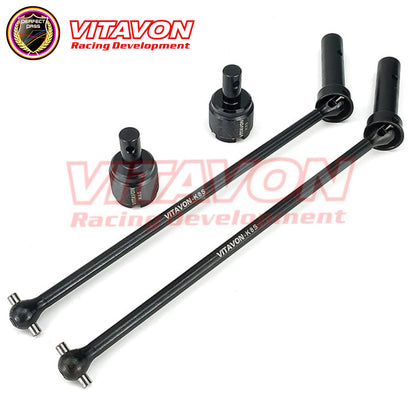 Vitavon Drive Cup & Shafts Set 45# Heavy Duty Steel For Kraton 8S/ Outcast 8S