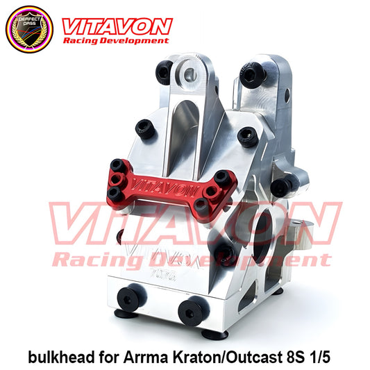 Vitavon CNC 7075 Aluminum Bulkhead For Arrma Kraton 8S/Outcast 8S Arrma 1/5