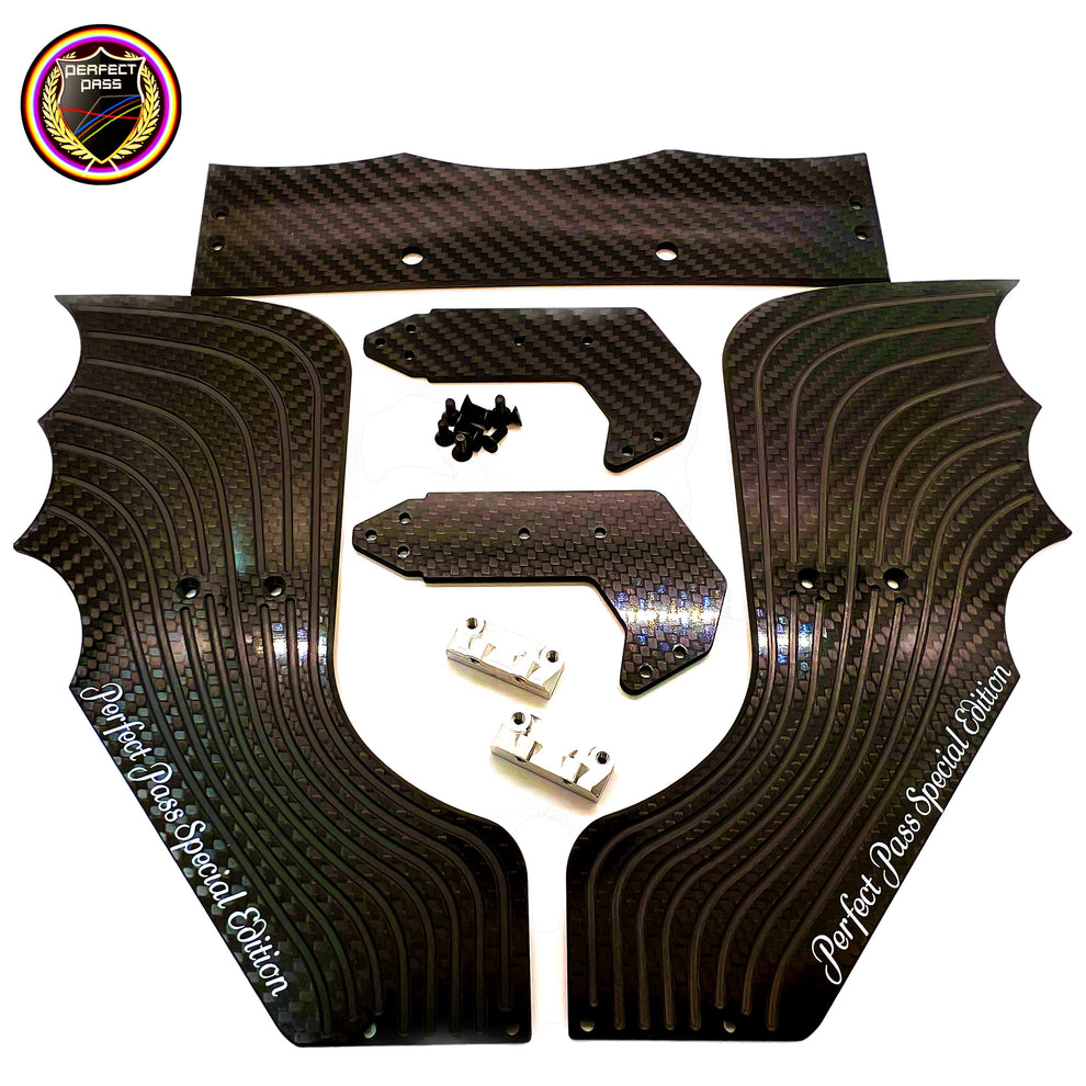 Batwing Rear Sump Batwing Aero Stabilizer Rear Wing For ARRMA 1/7 | Perfect Pass RC