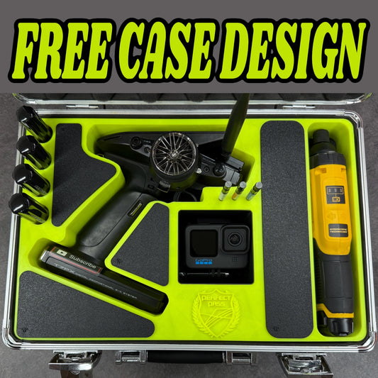 FREE -  RC Car Transmitter Case Design Files STL - Futaba 7PX / 7PX-R