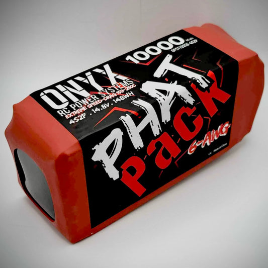 ONYX Phat Pack 10,000 4S2P Battery – 250C Speed & Drag Power