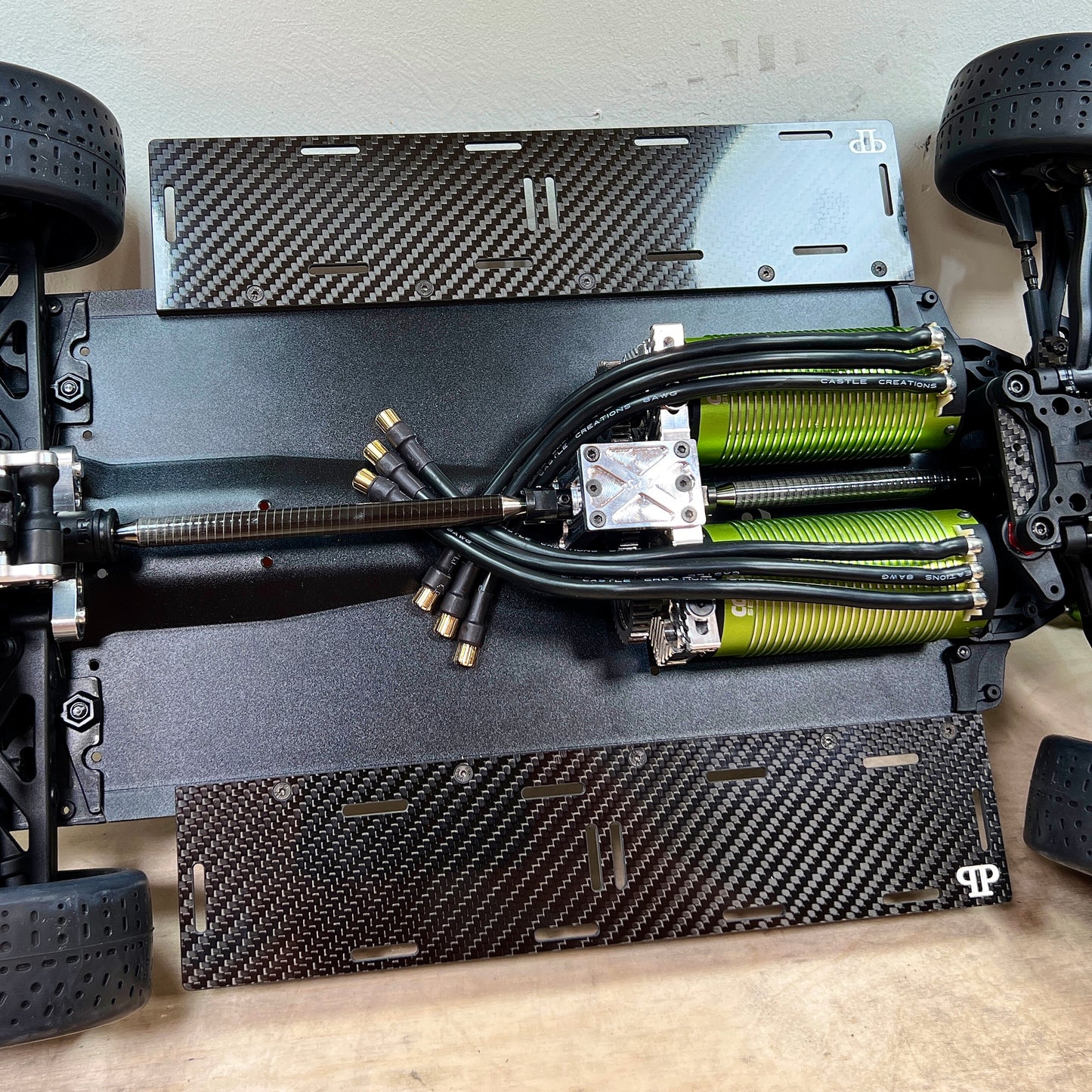 Arrma 1/7 Carbon Fiber Side Skirts