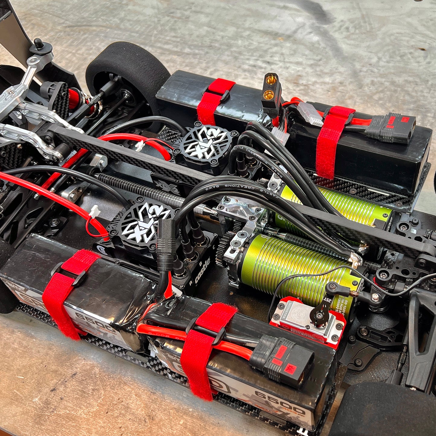 Arrma 1/7 Carbon Fiber Side Skirts