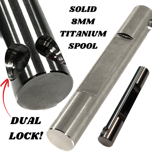 Titanium Spool Shaft For Perfect Pass Driveshaft kit - Ultimate Series
