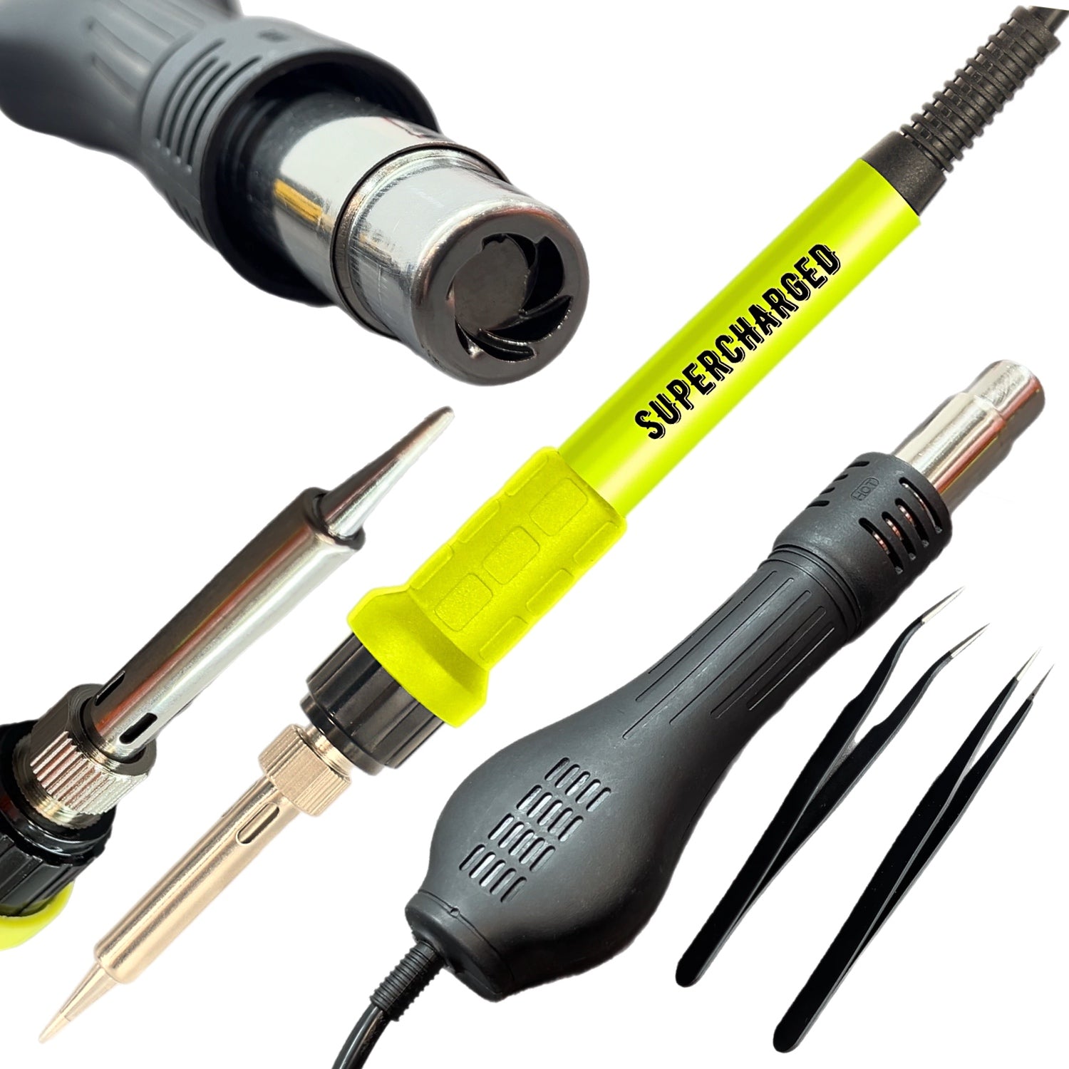 Professional Soldering Station & Rework Kit – Full Set for Electronics ...