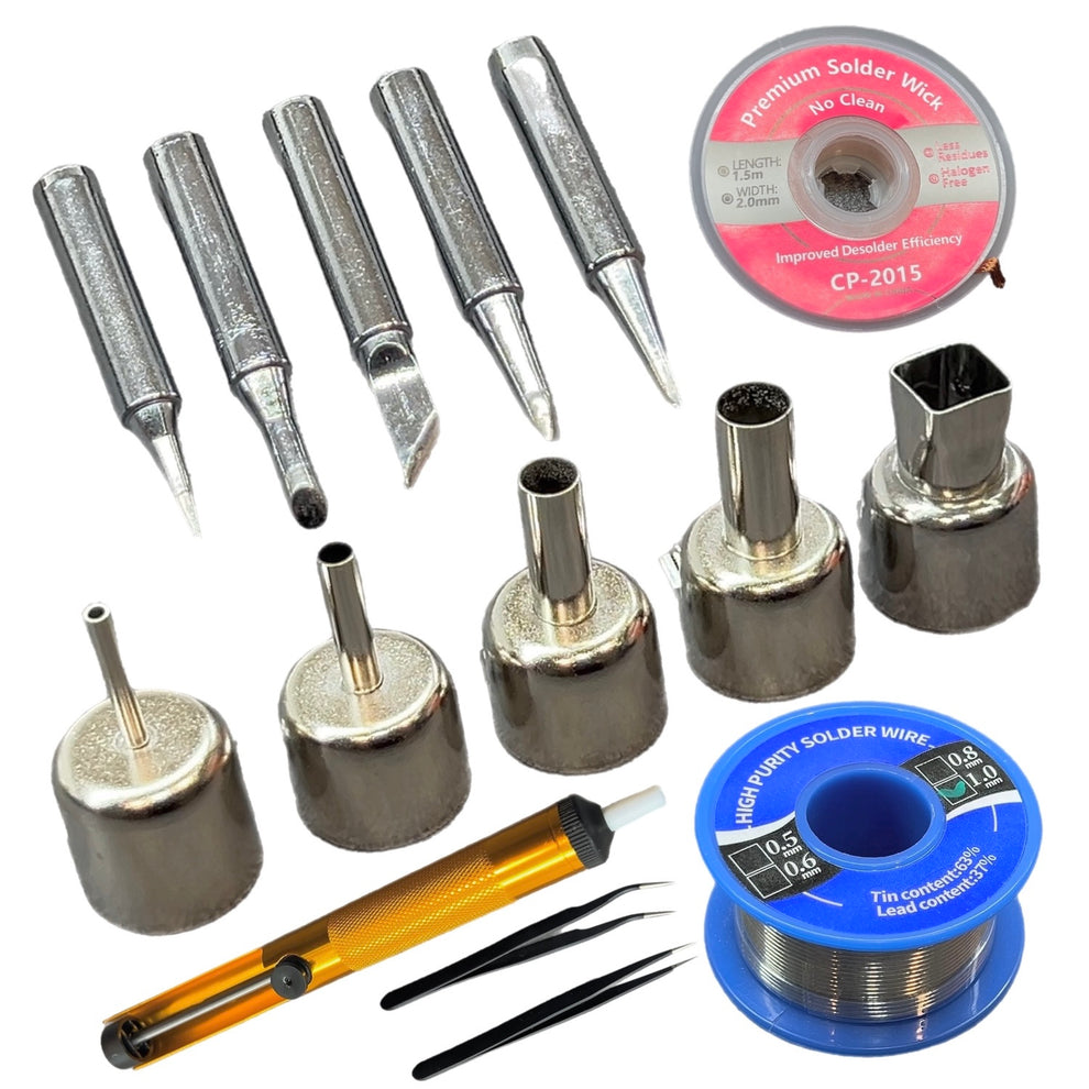 Professional Soldering Station & Rework Kit – Full Set for Electronics ...