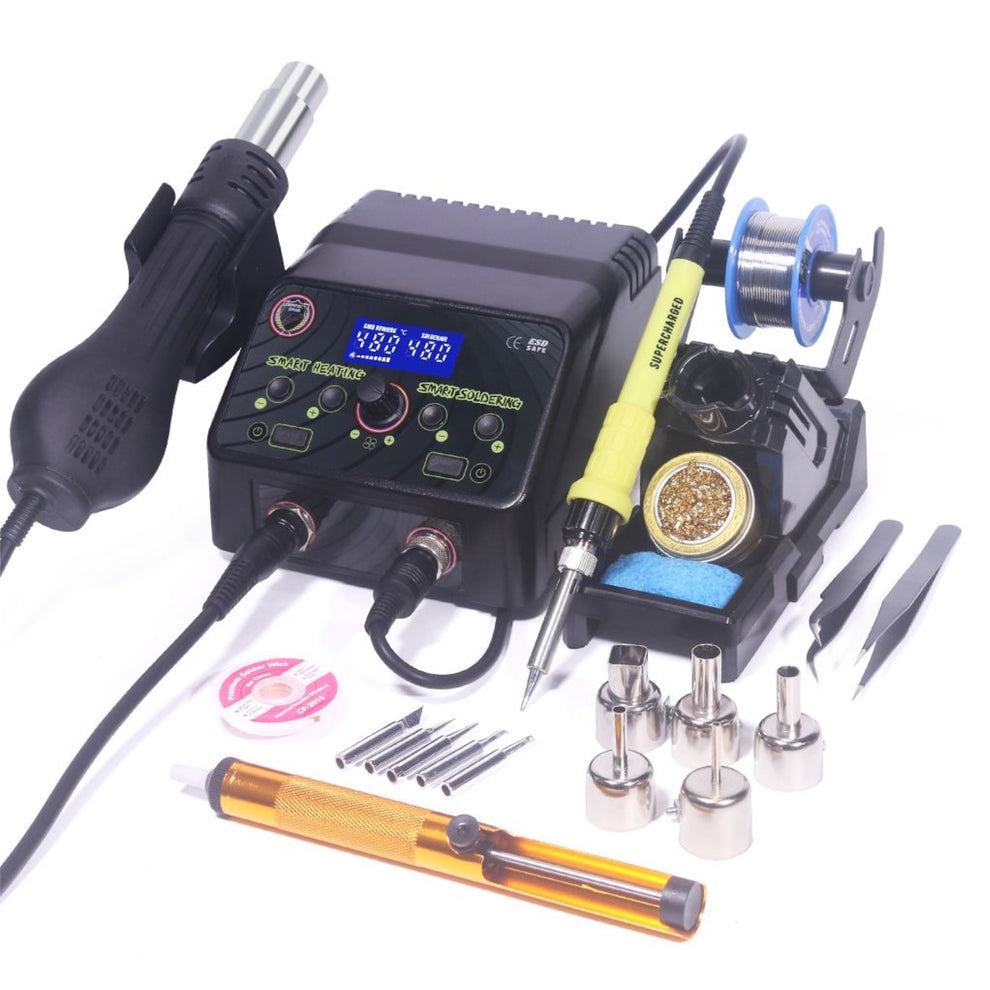 X400 Rework Kit Professional Soldering Station & Rework Kit – Full Set for Electronics ...