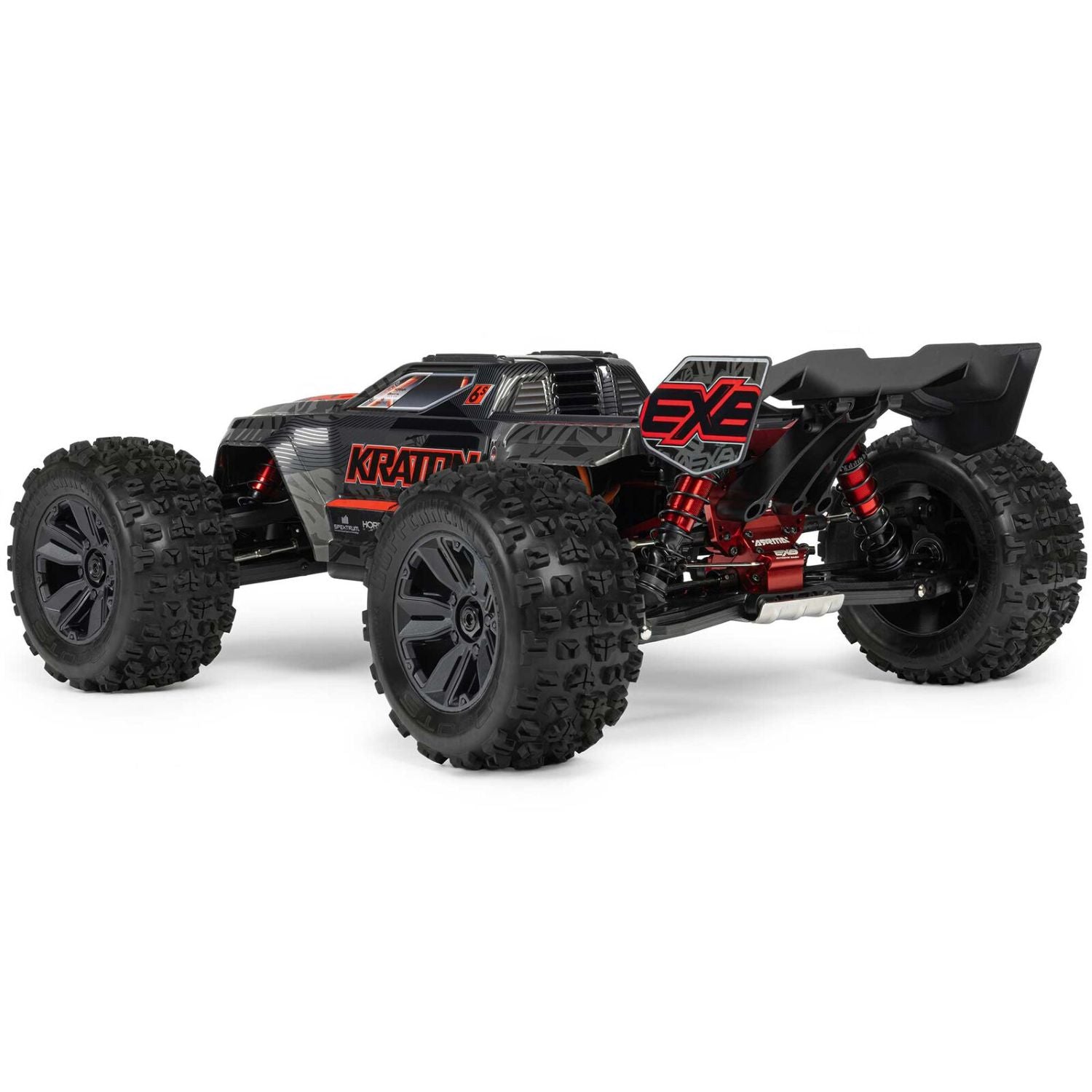 Black and red remote control monster truck - 1/8 ARRMA KRATON 6S EXB 4X4 RTR Brushless Speed Truck