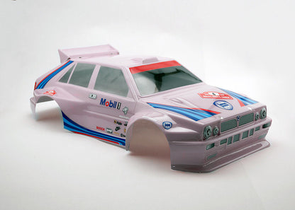 LANCIA DELTA INTEGRALE 1/8 SCALE GT CLEAR RC CAR BODY - 0109