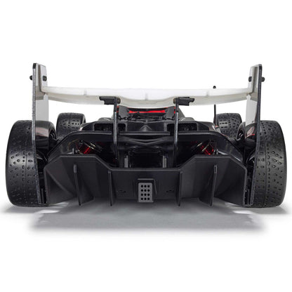 1/7 ARRMA LIMITLESS 120 8S AVC 4X4 RTR - Back view of a high-performance car on a white background