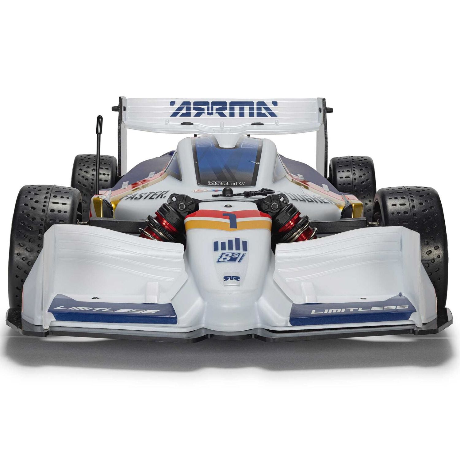 1/7 ARRMA LIMITLESS 120 8S AVC 4X4 RTR - Model racing car with visible branding