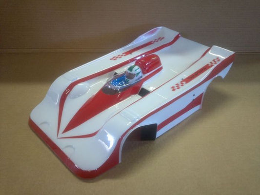 Delta Plastik S0FRISSBEE - LOLA FRISSBEE 1983 CAN AM 1/8 Scale GP RC car body