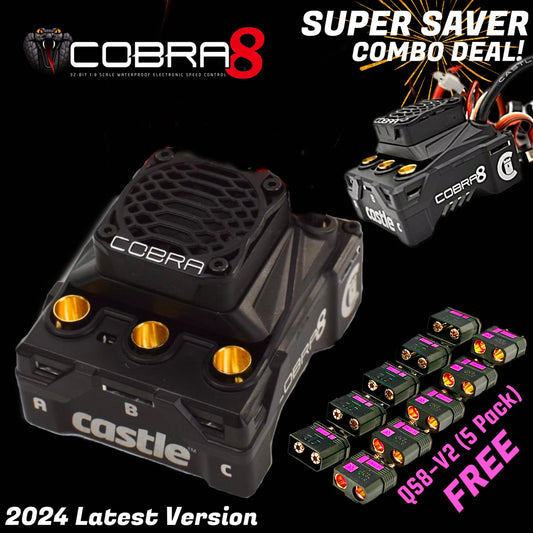 Castle Creations Cobra 8 ESC + GIFT!