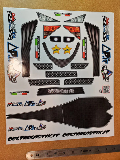 DOME 1/7 SCALE CLEAR RC CAR BODY - 8512 Arrma Limitless Infraction Hobao VTE2