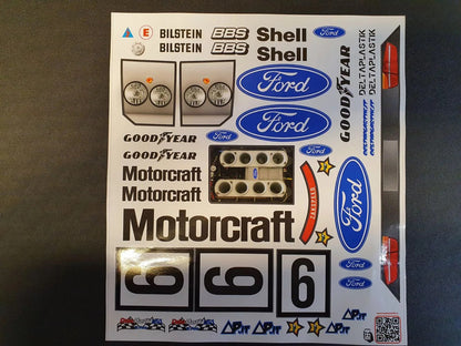 FC100 SPEED RUN 1/8 SCALE GT RC CAR BODY - 0136