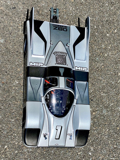 Delta Plastik S0706/2 - PORSCHE 956 - TIPO 2 Speed Run 1/8 Scale GP Clear RC  car body