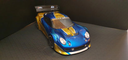 LOTUS ELISE 1/7 SCALE CLEAR RC CAR BODY - 8509