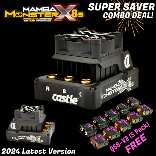 Castle Creations Mamba Monster X 8S ESC + GIFT!
