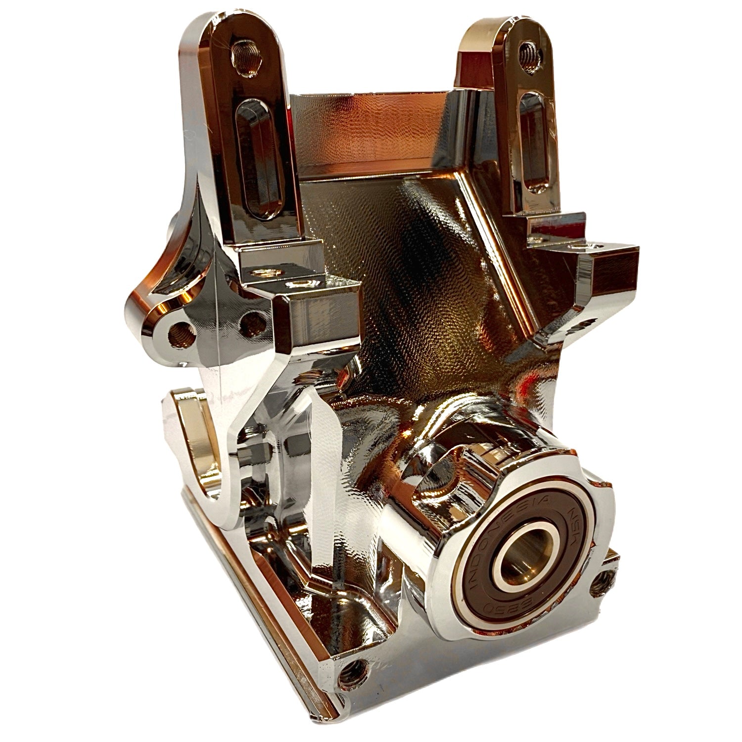 CNC Machined 7075-T6 Aluminum Bulkhead Side View – Perfect Pass RC Upgrade for ARRMA 1/7