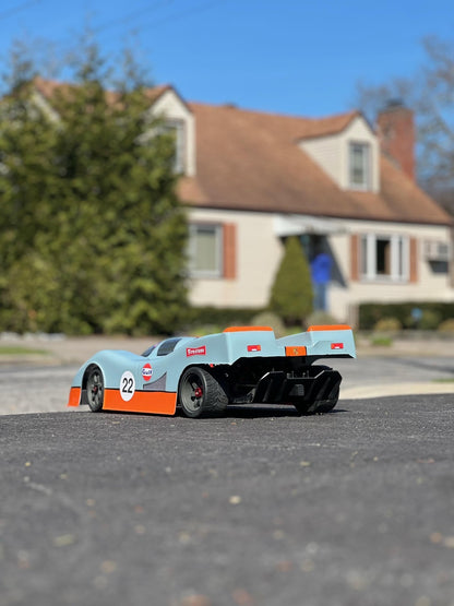 PORSCHE 917 1/7 SCALE CLEAR RC CAR BODY - 8508