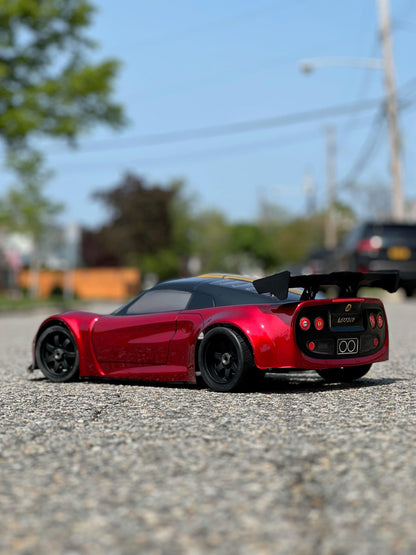 LOTUS ELISE 1/7 SCALE CLEAR RC CAR BODY - 8509