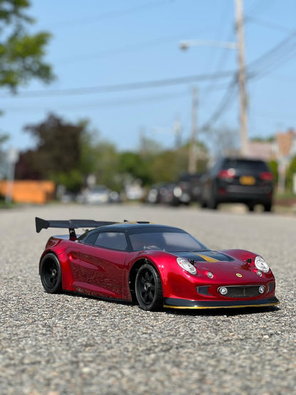 LOTUS ELISE 1/7 SCALE CLEAR RC CAR BODY - 8509