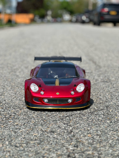 LOTUS ELISE 1/7 SCALE CLEAR RC CAR BODY - 8509
