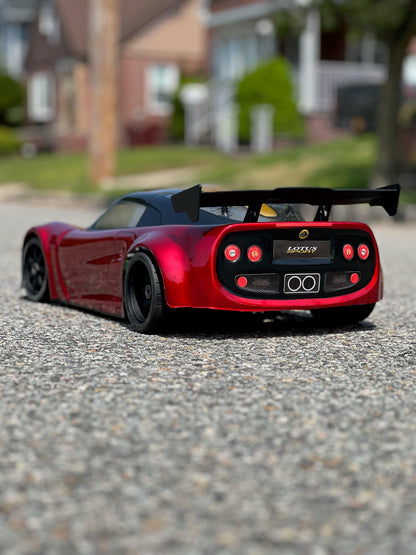 LOTUS ELISE 1/7 SCALE CLEAR RC CAR BODY - 8509