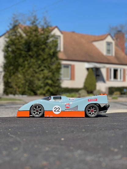 PORSCHE 917 1/7 SCALE CLEAR RC CAR BODY - 8508