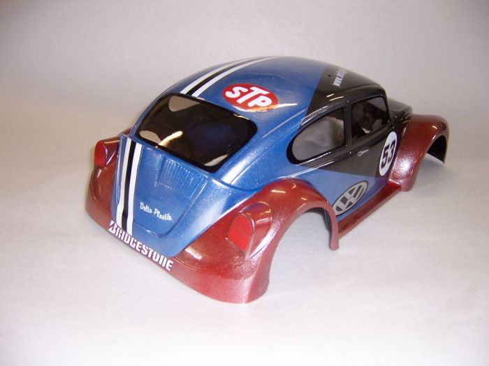 VW 1/8 SCALE GT CLEAR RC CAR BODY - 0152