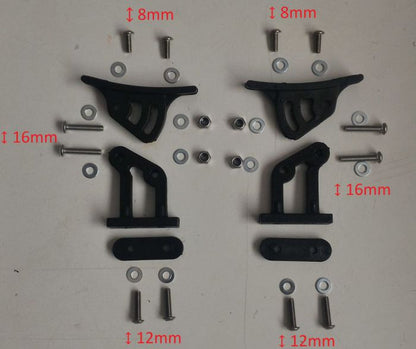 Delta Plastik Adjustable Wing Mount with wing