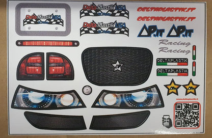 WLT3002 GT5 body for WL Toys 124018 & 124019